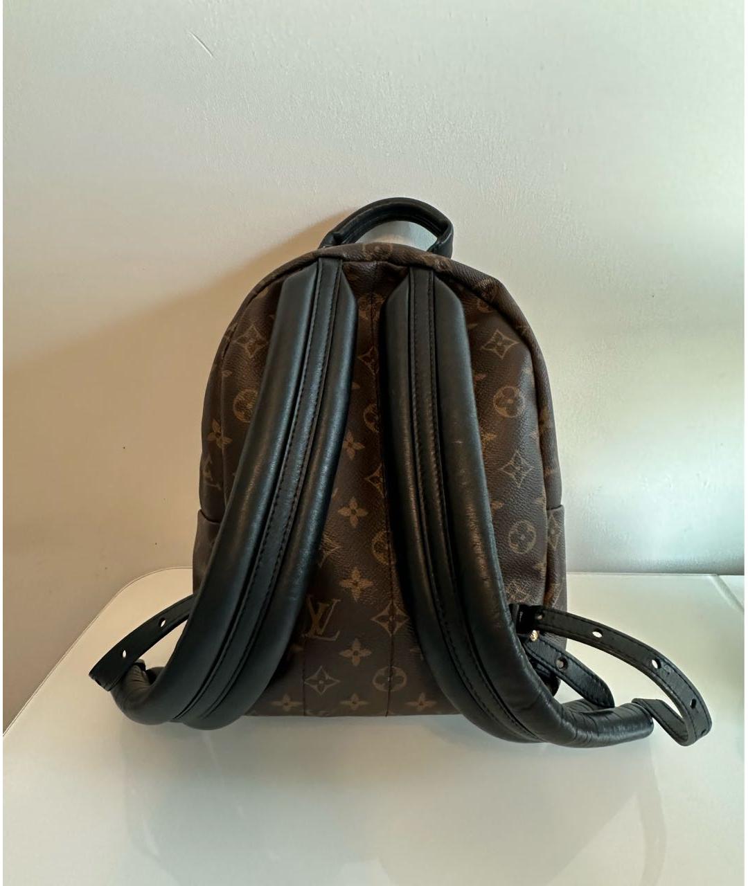 LOUIS VUITTON Коричневый рюкзак из искусственной кожи, фото 2