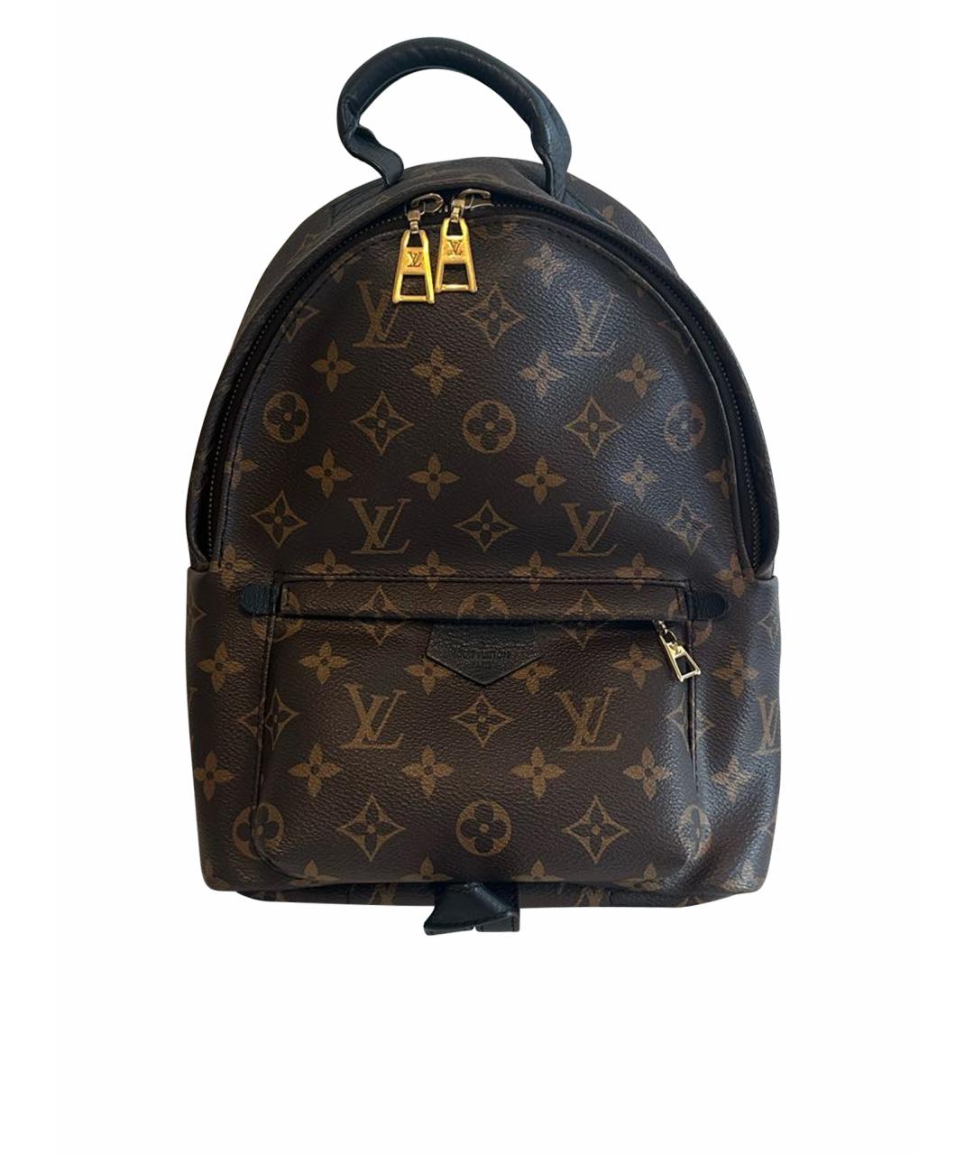 LOUIS VUITTON Коричневый рюкзак из искусственной кожи, фото 1