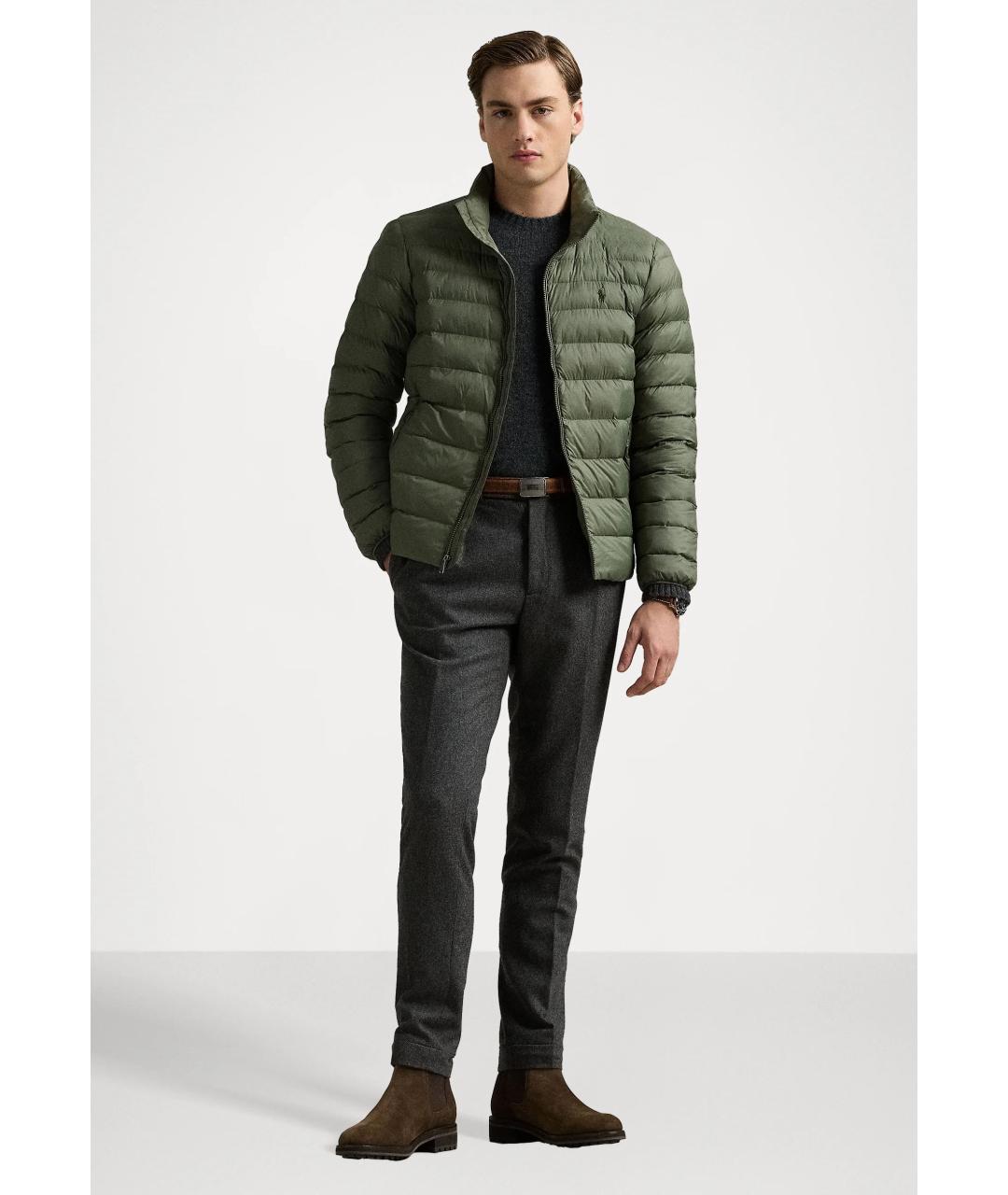 POLO RALPH LAUREN Хаки пуховик, фото 4