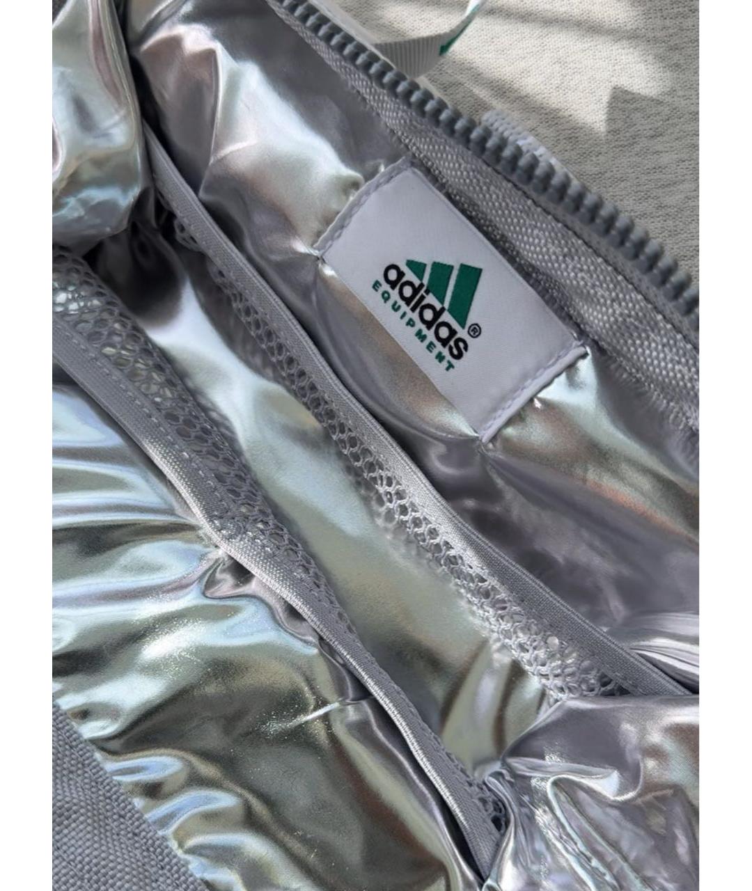 ADIDAS Серебряная дорожная/спортивная сумка, фото 4