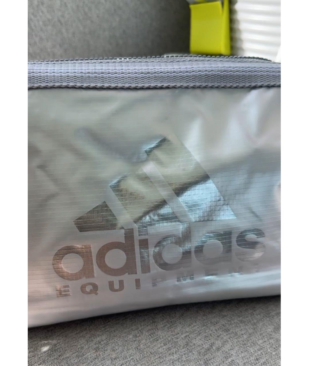 ADIDAS Серебряная дорожная/спортивная сумка, фото 5