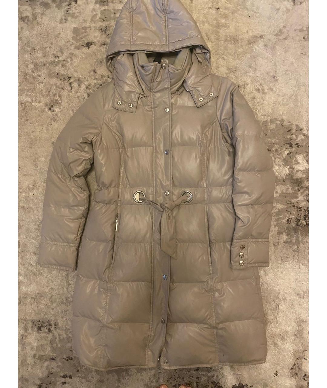 CALVIN KLEIN Бежевый пуховик, фото 4