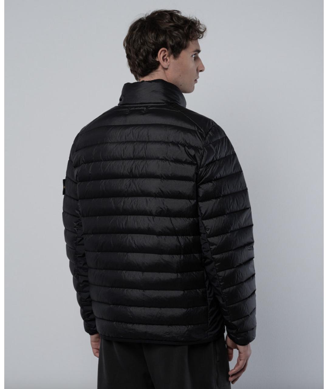 STONE ISLAND Темно-синяя полиамидовая куртка, фото 3