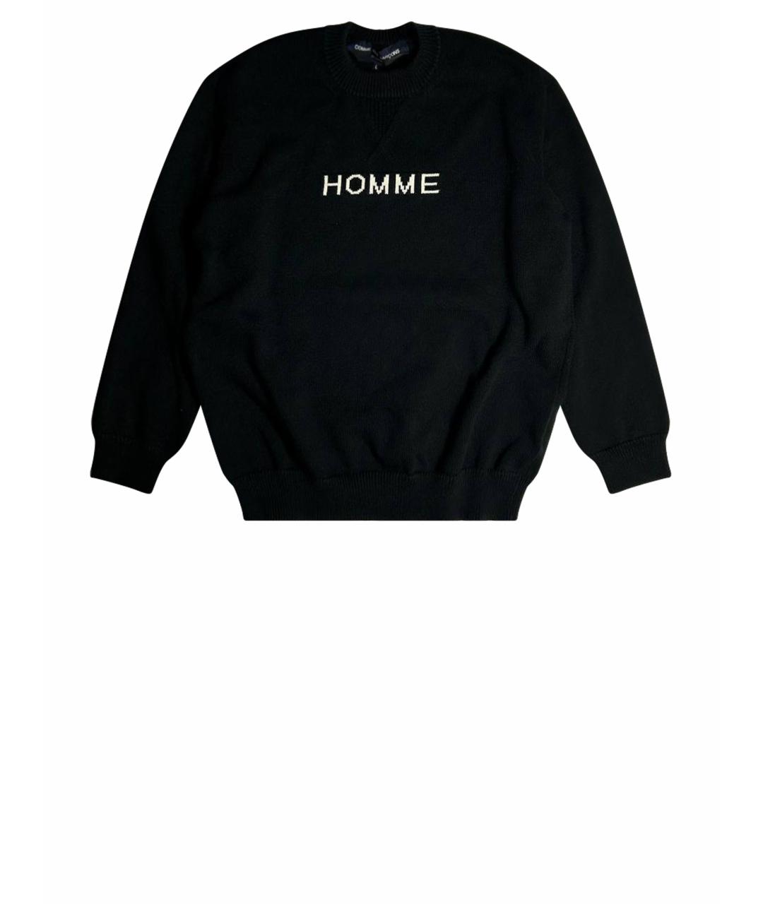 COMME DES GARҪONS HOMME Черный джемпер / свитер, фото 1
