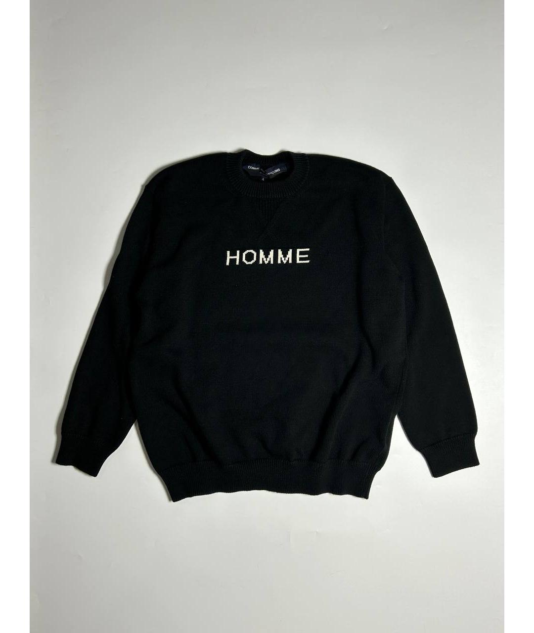 COMME DES GARҪONS HOMME Черный джемпер / свитер, фото 7