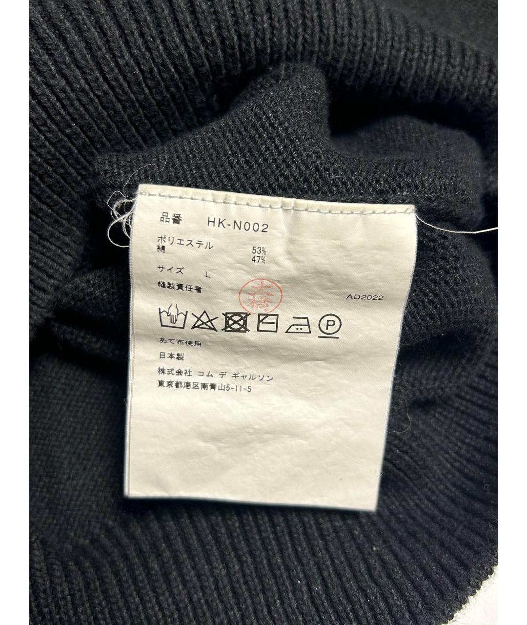 COMME DES GARҪONS HOMME Черный джемпер / свитер, фото 6