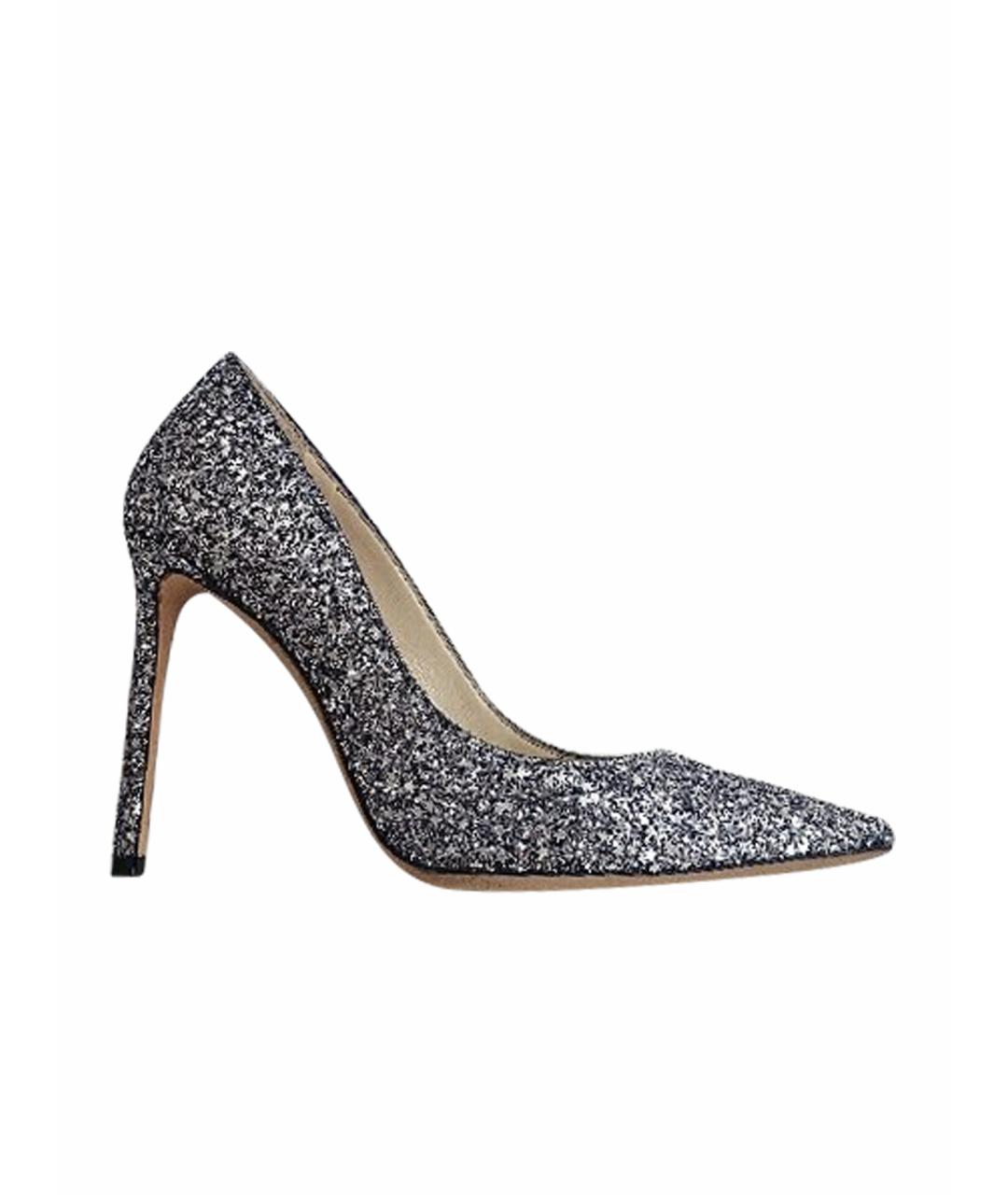 JIMMY CHOO Серебряные туфли, фото 1