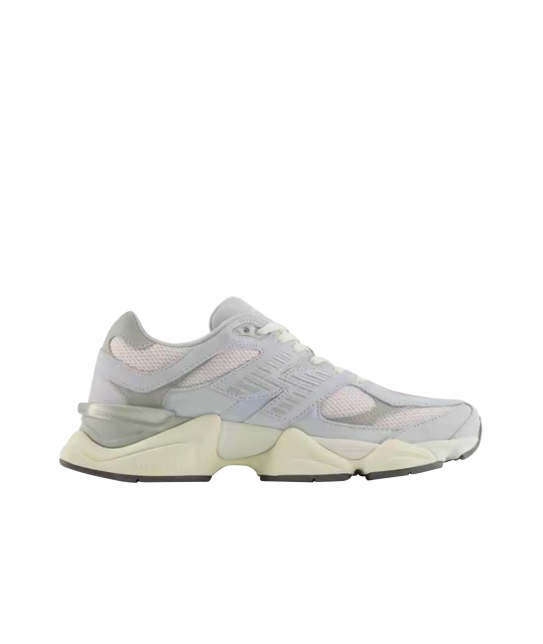 NEW BALANCE Серые замшевые кроссовки, фото 1