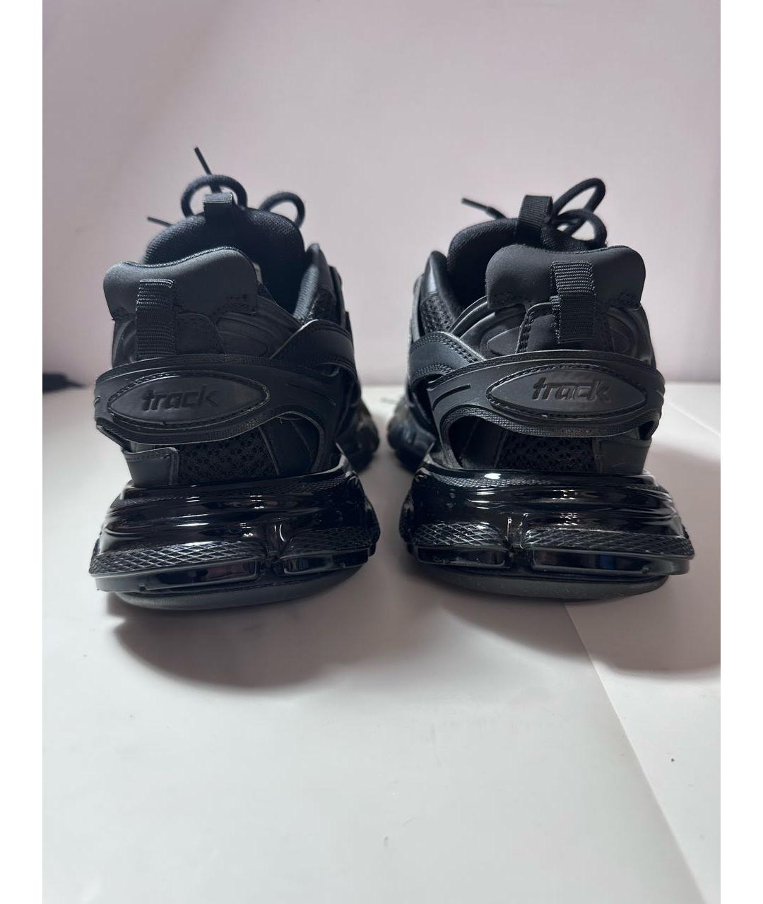 BALENCIAGA Черные текстильные кроссовки, фото 4
