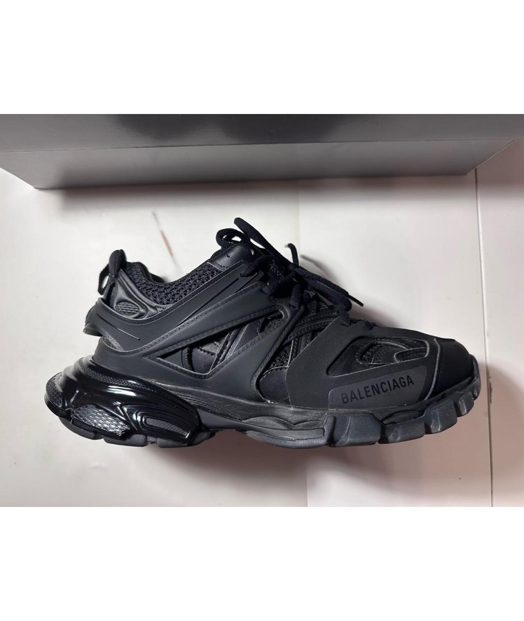 BALENCIAGA Черные текстильные кроссовки, фото 8