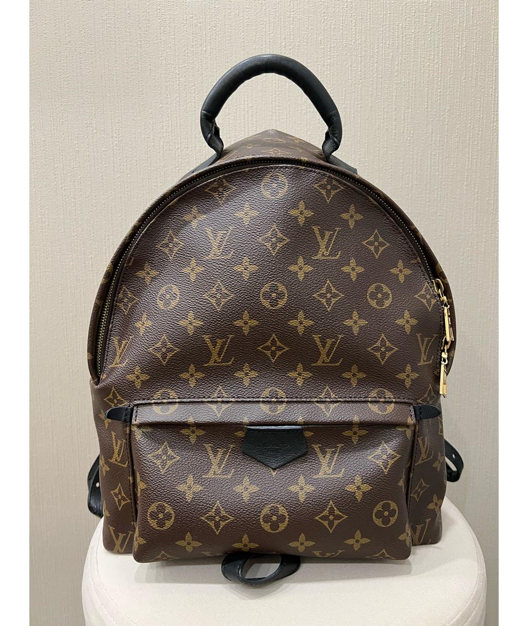 LOUIS VUITTON Коричневый рюкзак, фото 8
