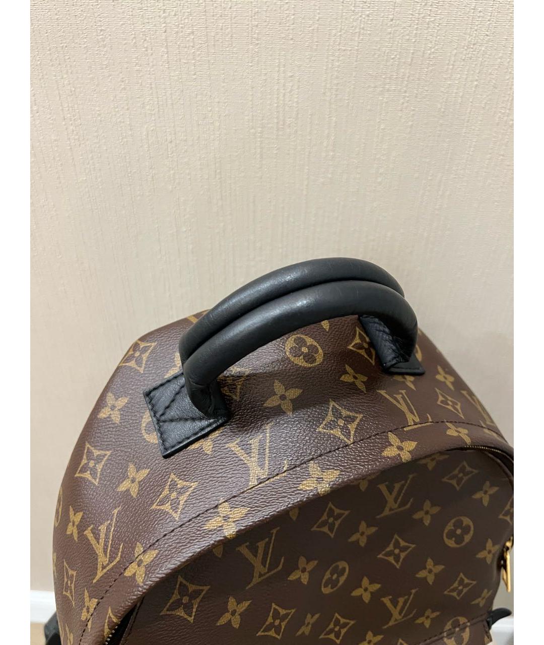 LOUIS VUITTON Коричневый рюкзак, фото 6