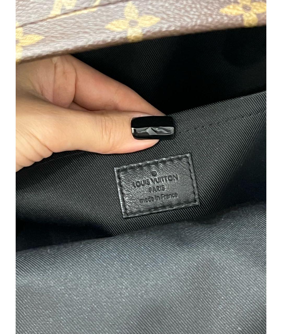 LOUIS VUITTON Коричневый рюкзак, фото 4