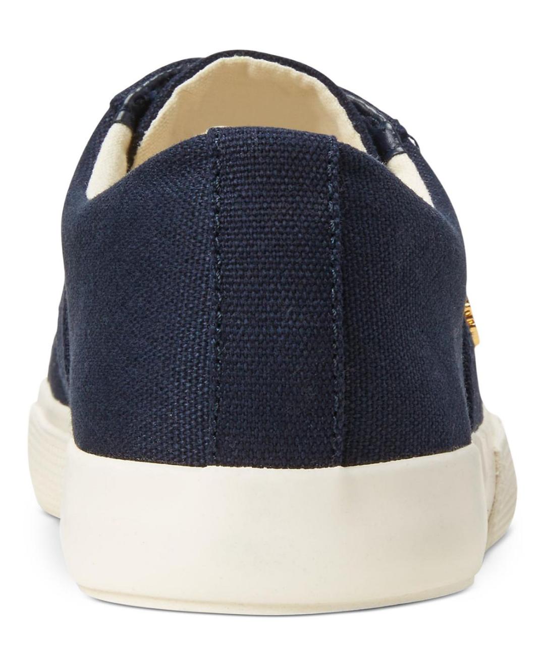 POLO RALPH LAUREN Темно-синие текстильные кроссовки, фото 3