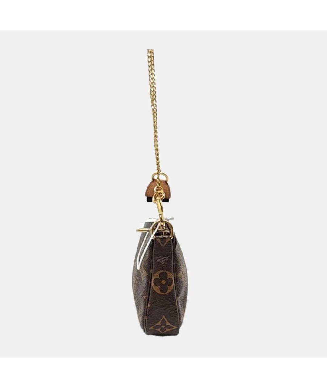 LOUIS VUITTON Коричневая сумка с короткими ручками, фото 2