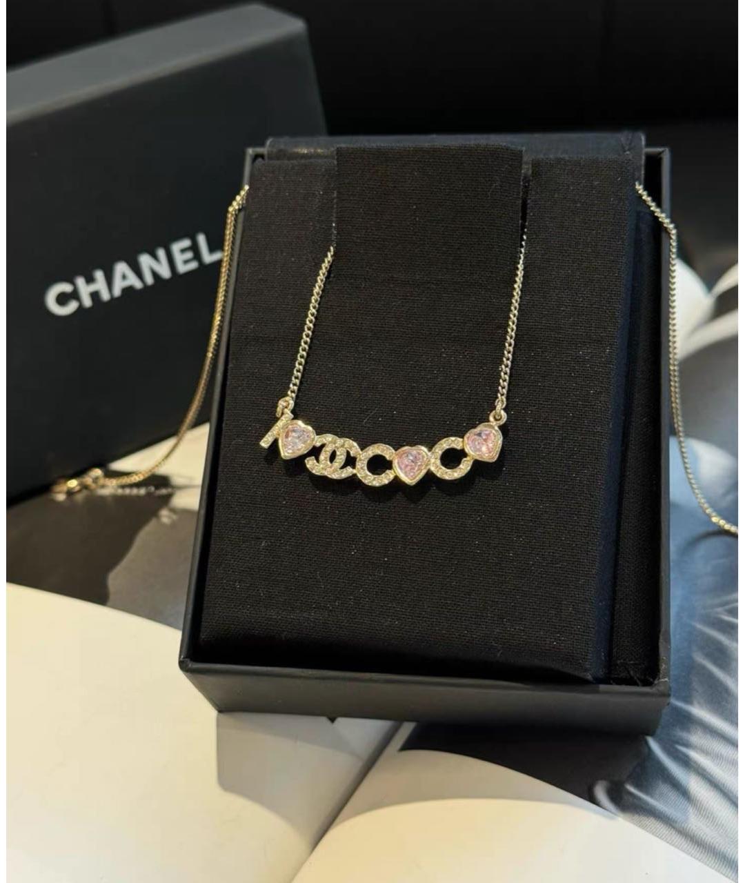 CHANEL Золотое колье, фото 2