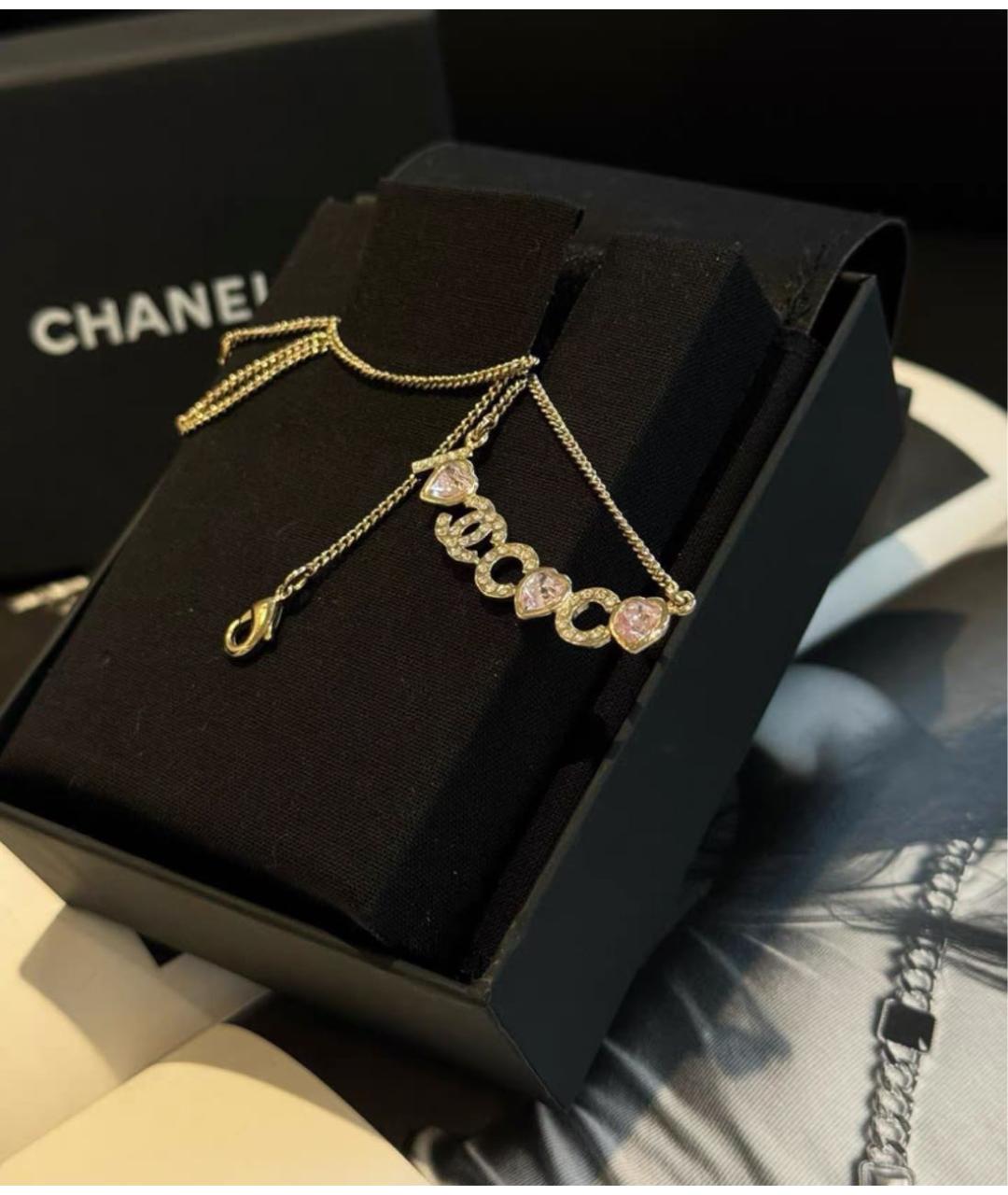 CHANEL Золотое колье, фото 4