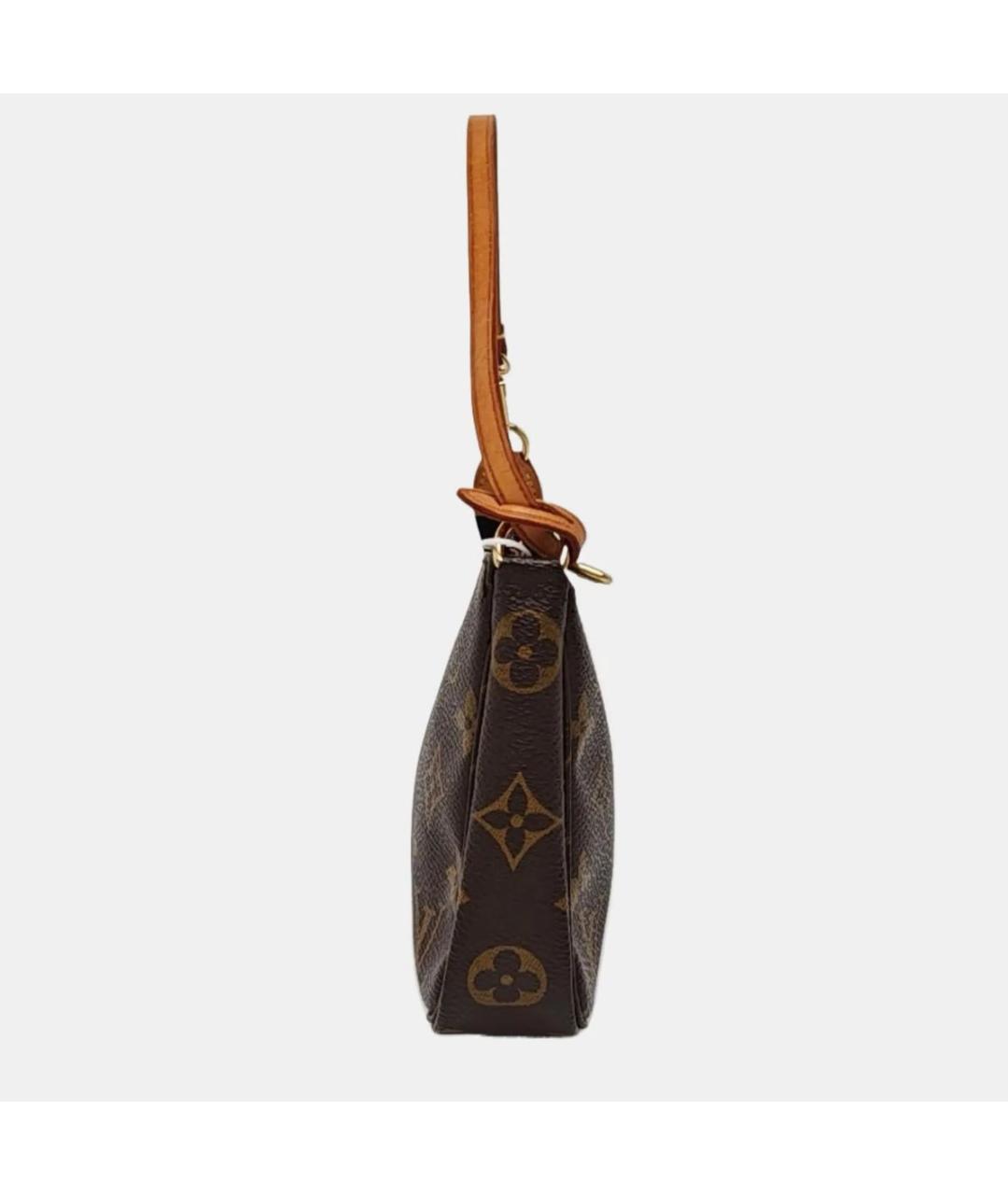 LOUIS VUITTON Коричневая сумка с короткими ручками, фото 3
