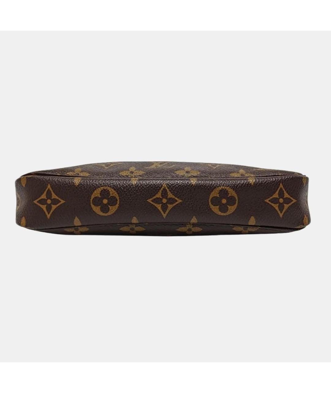 LOUIS VUITTON Коричневая сумка с короткими ручками, фото 4