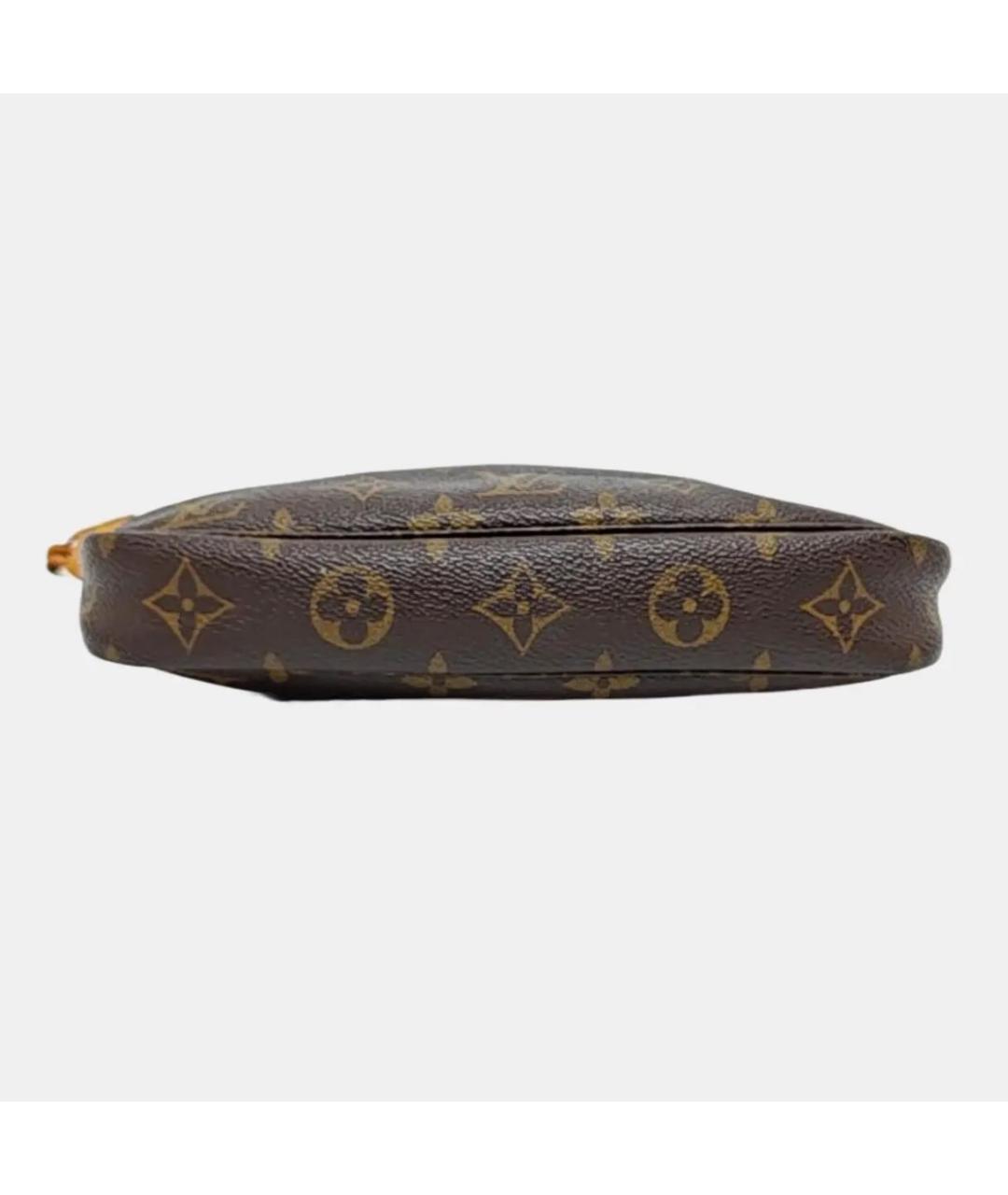 LOUIS VUITTON Коричневая сумка с короткими ручками, фото 4