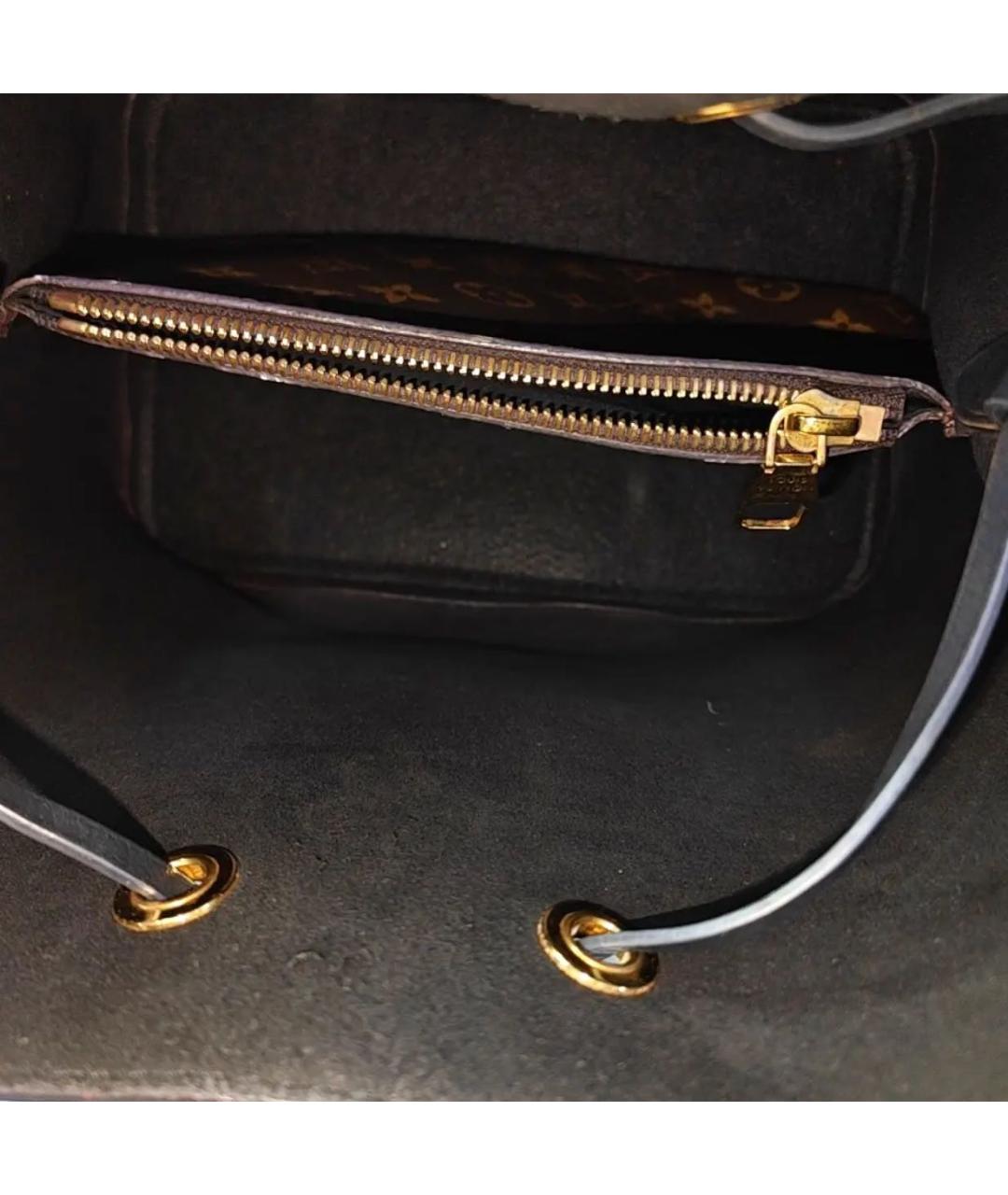 LOUIS VUITTON Коричневая сумка тоут, фото 6