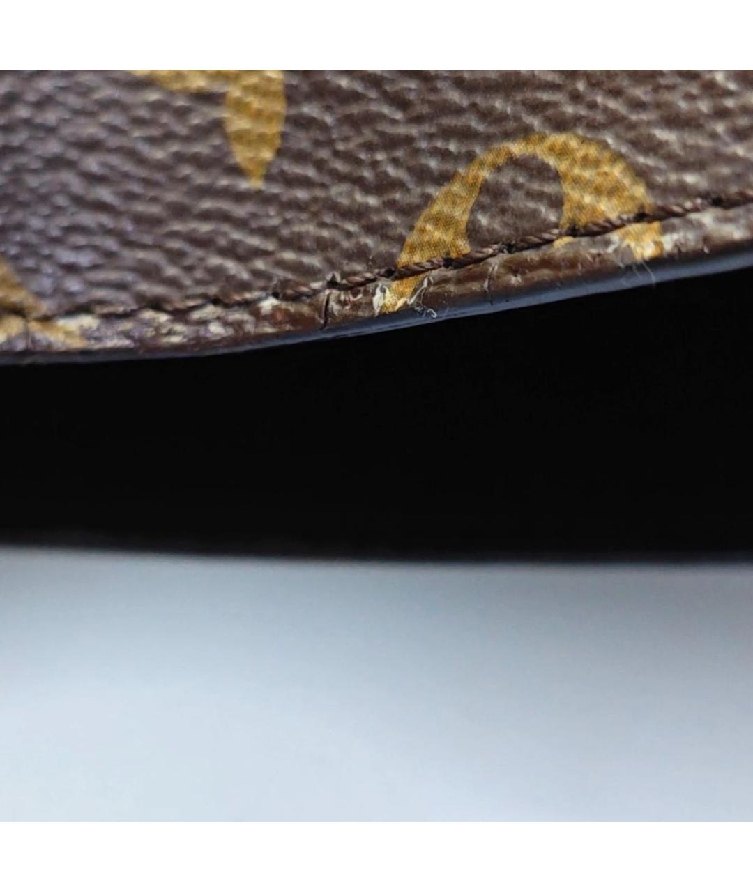 LOUIS VUITTON Коричневая сумка тоут, фото 8