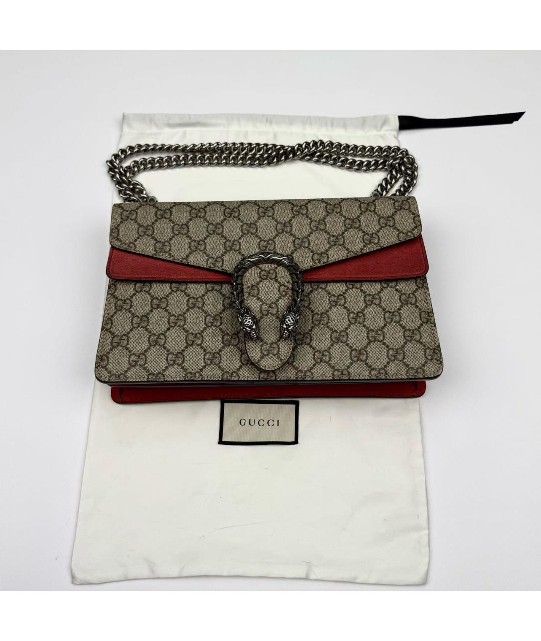 GUCCI Бежевая сумка на плечо, фото 9