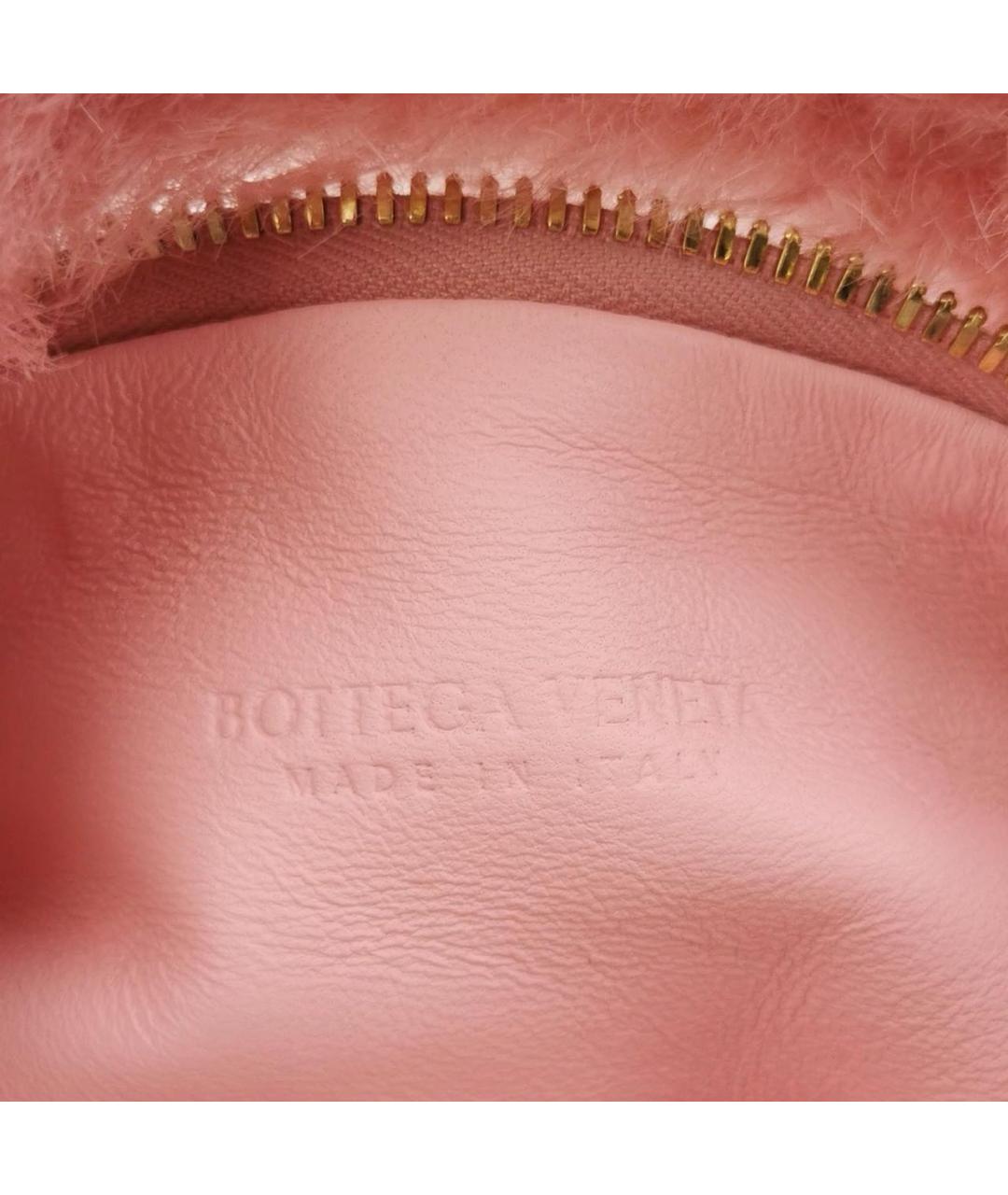 BOTTEGA VENETA Розовая сумка с короткими ручками, фото 3