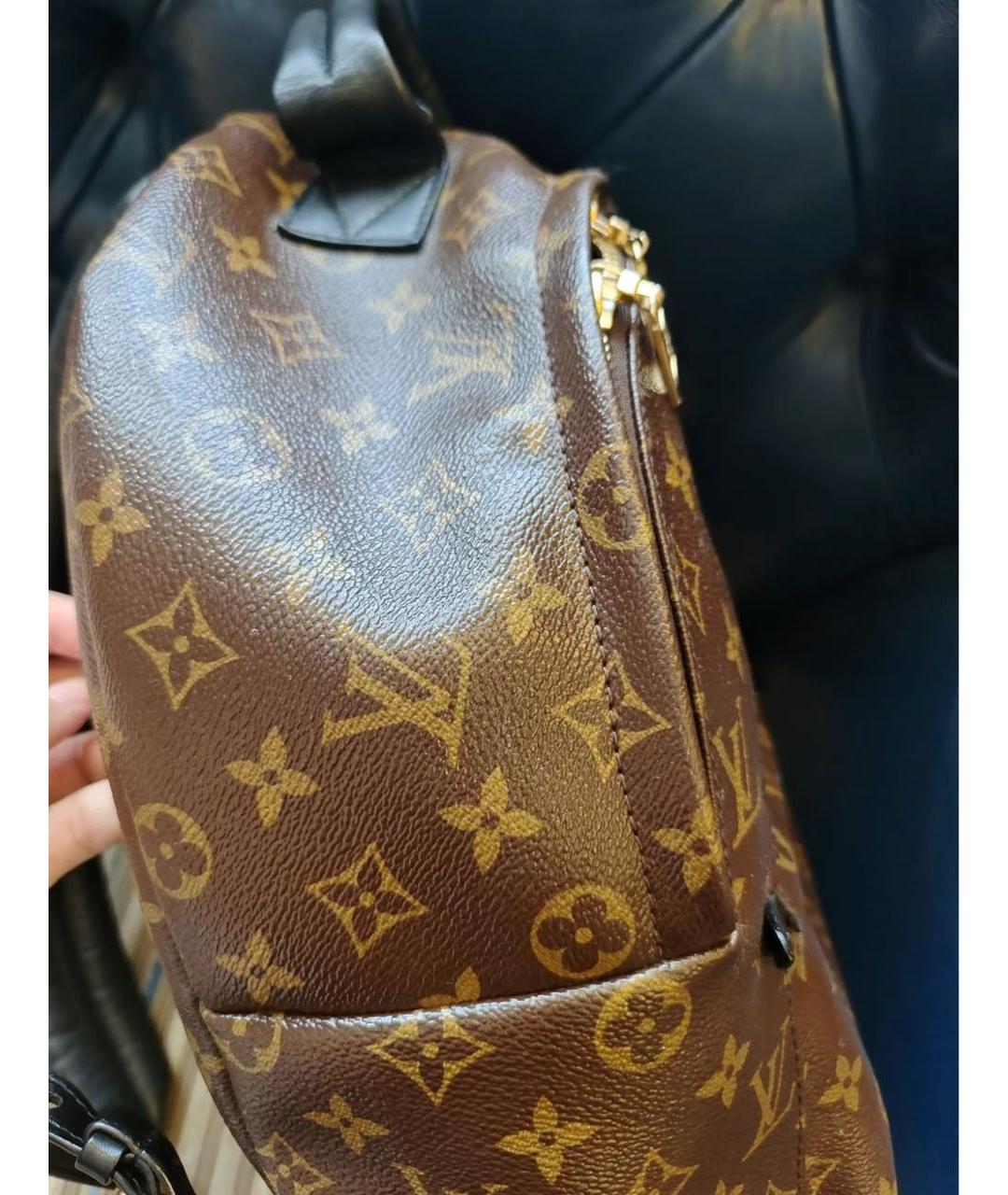 LOUIS VUITTON Кожаный рюкзак, фото 4