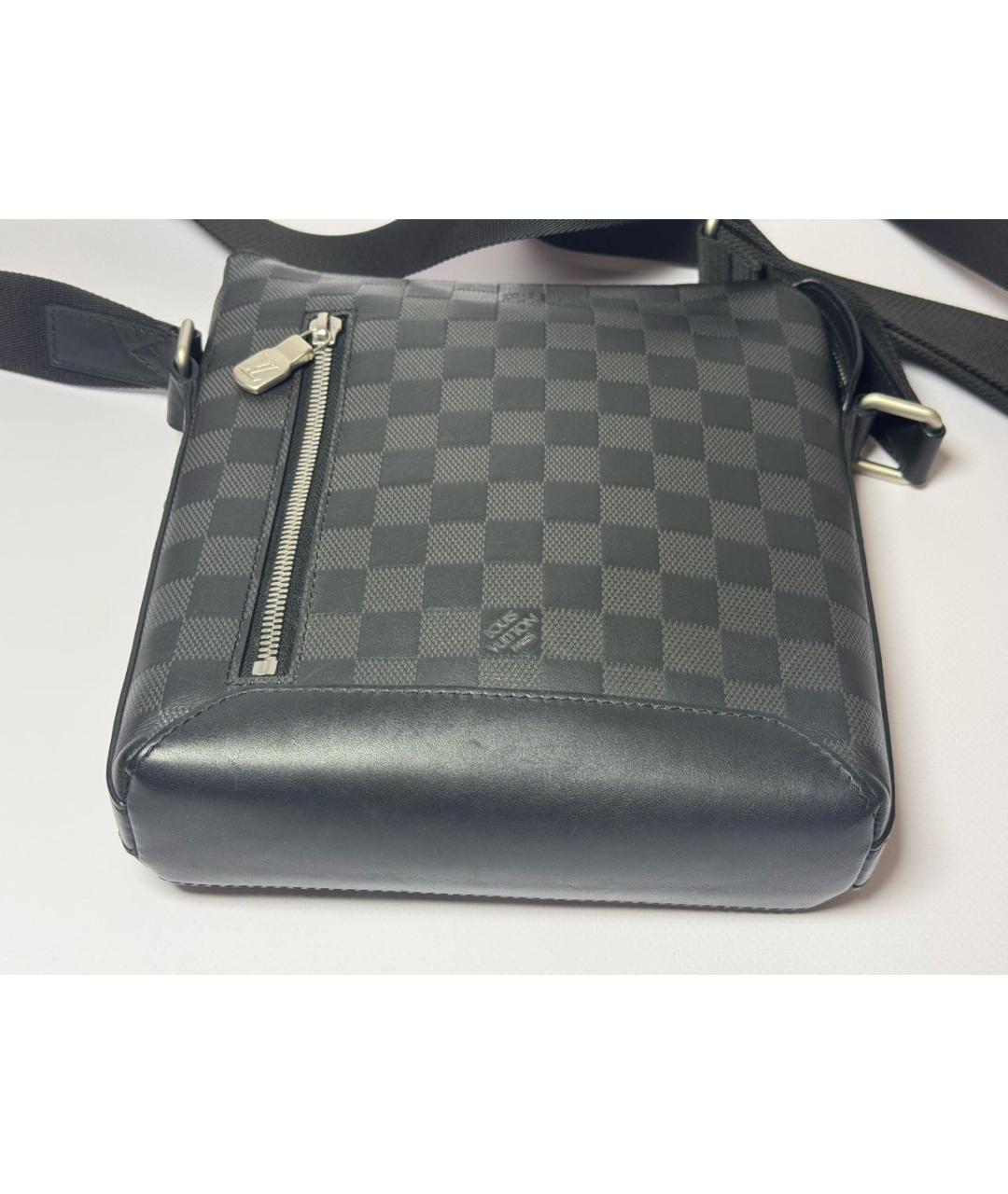 LOUIS VUITTON Черная сумка на плечо, фото 5
