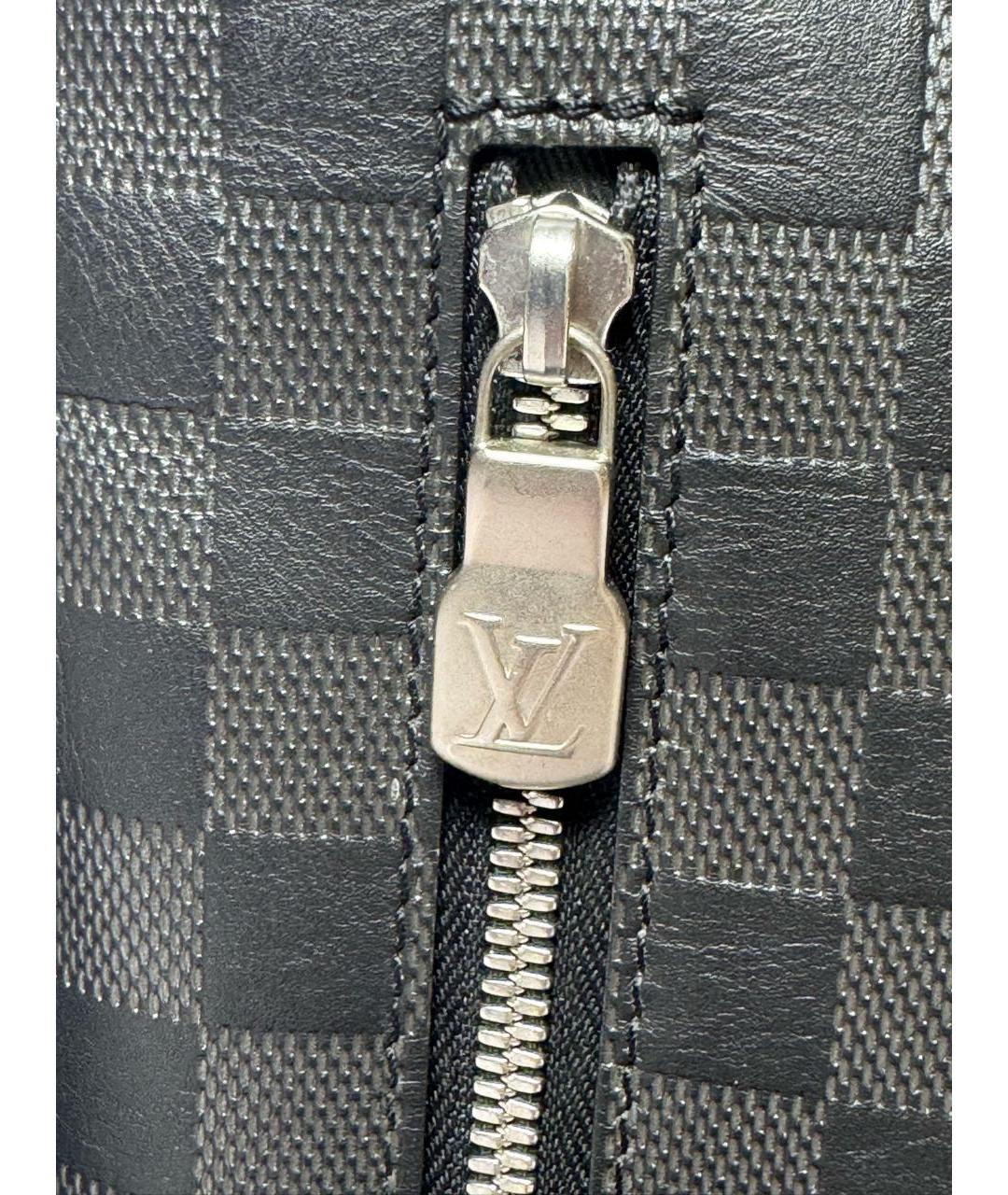 LOUIS VUITTON Черная сумка на плечо, фото 7