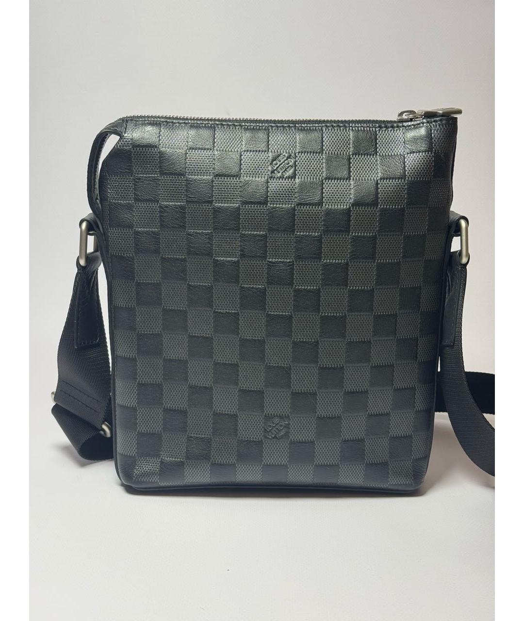 LOUIS VUITTON Черная сумка на плечо, фото 3