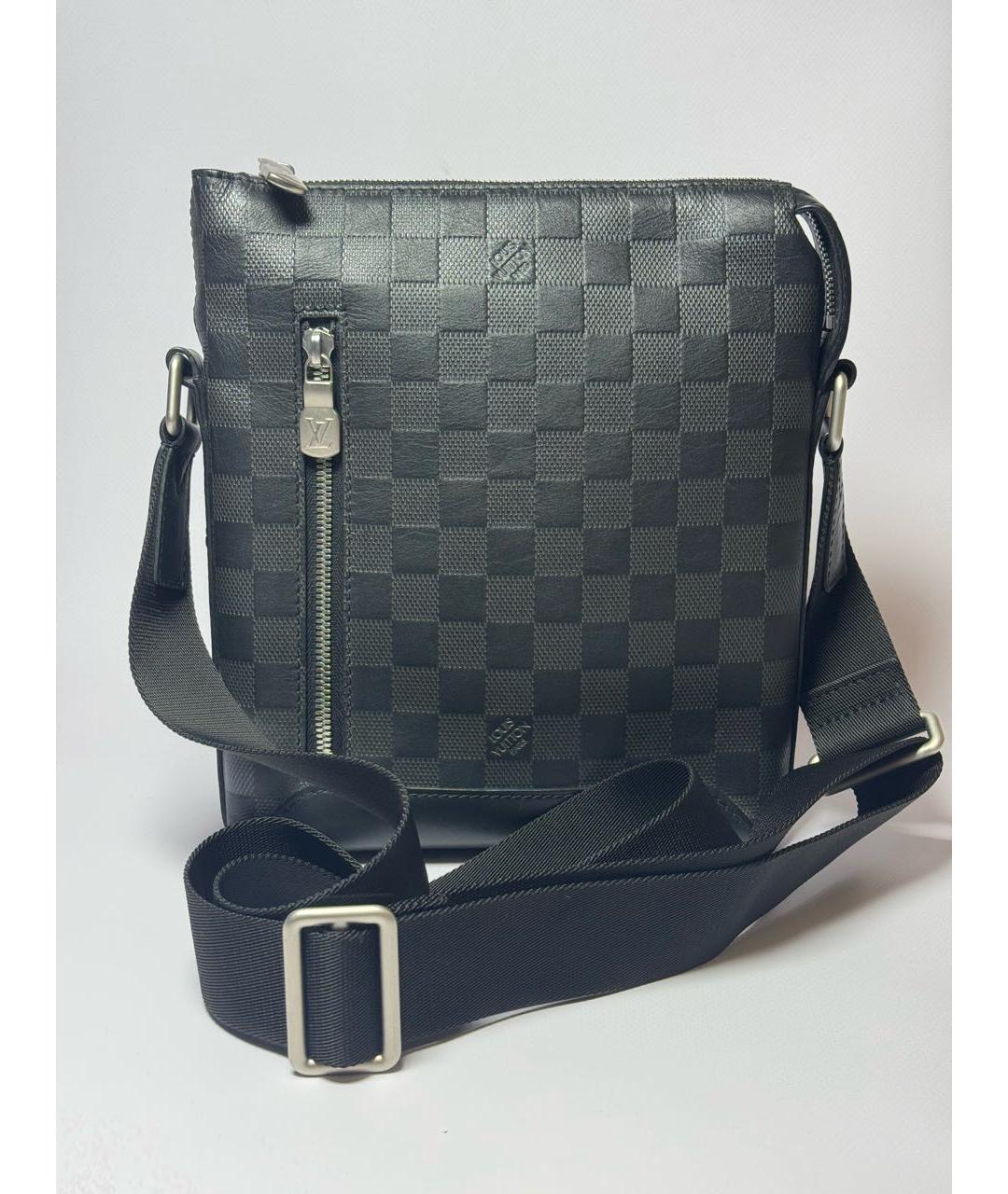 LOUIS VUITTON Черная сумка на плечо, фото 9