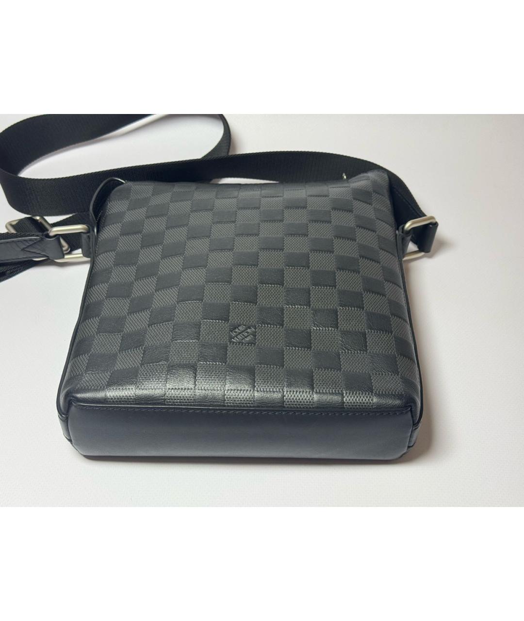 LOUIS VUITTON Черная сумка на плечо, фото 6
