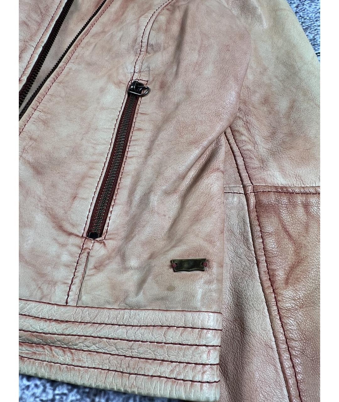 LEVI'S Кожаная куртка, фото 9