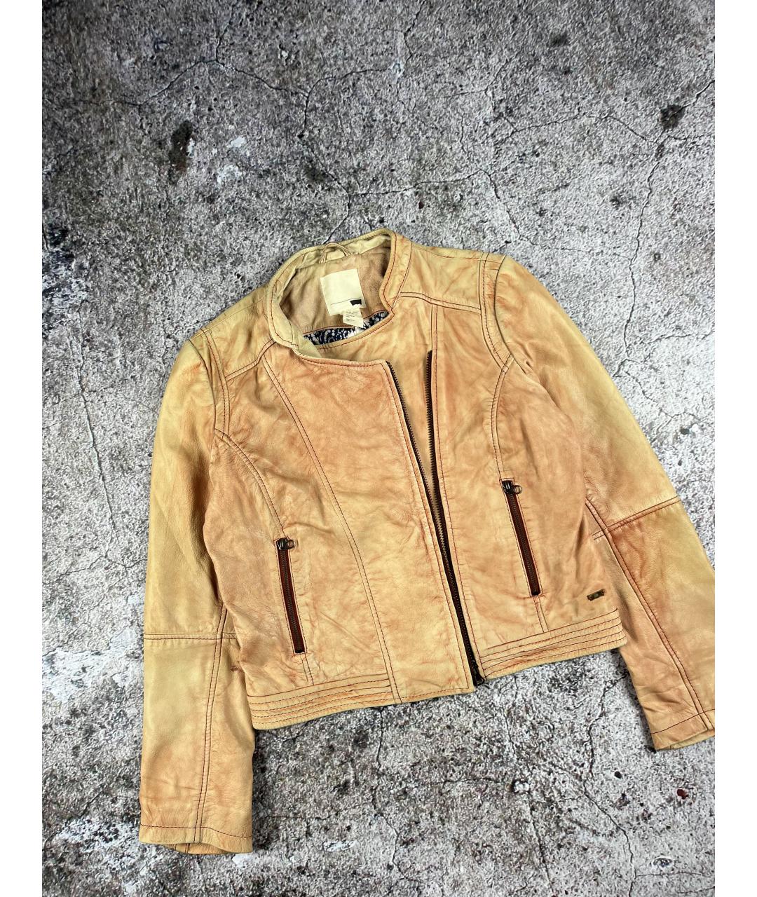 LEVI'S Кожаная куртка, фото 2