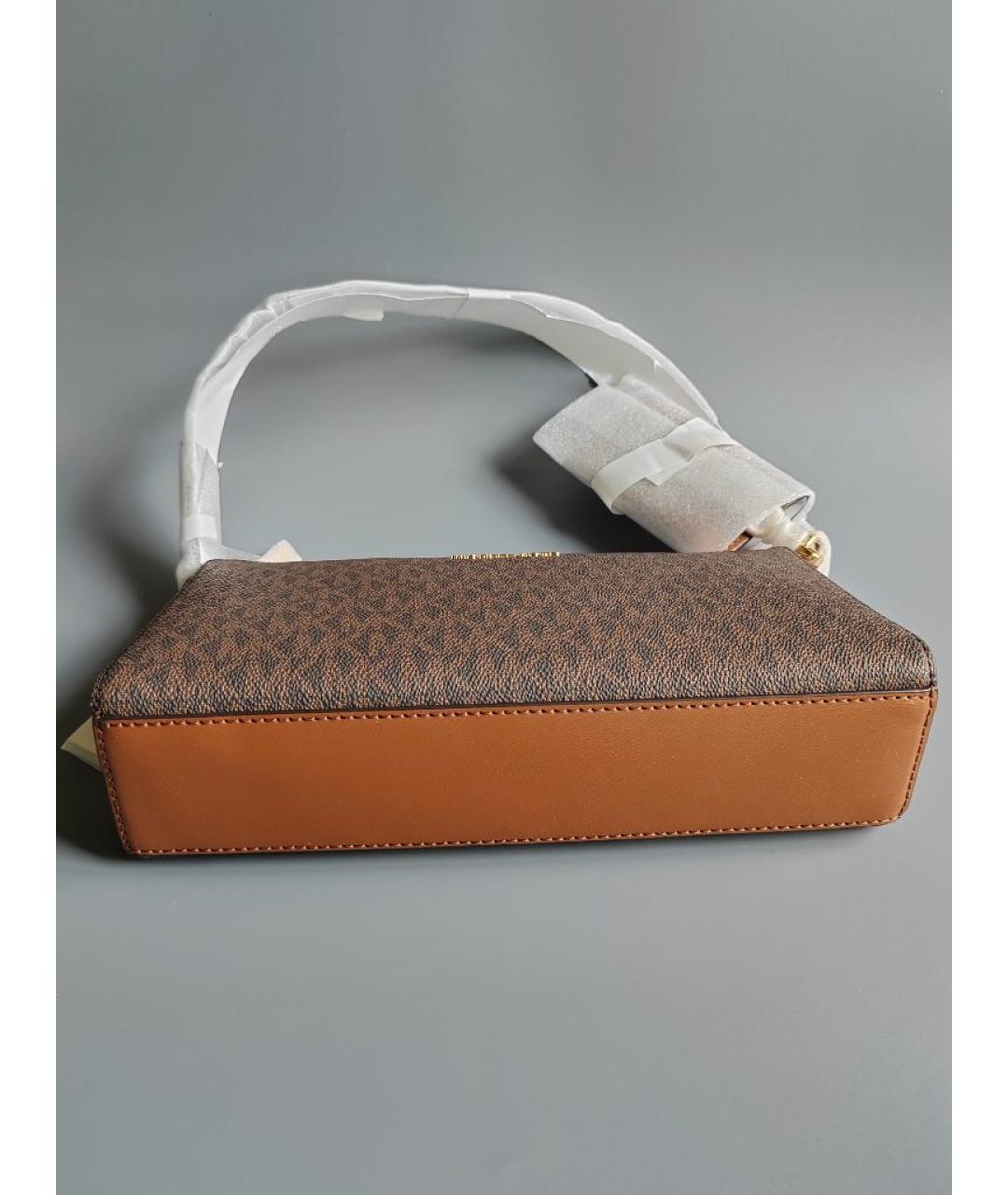 MICHAEL KORS Коричневая сумка с короткими ручками, фото 8