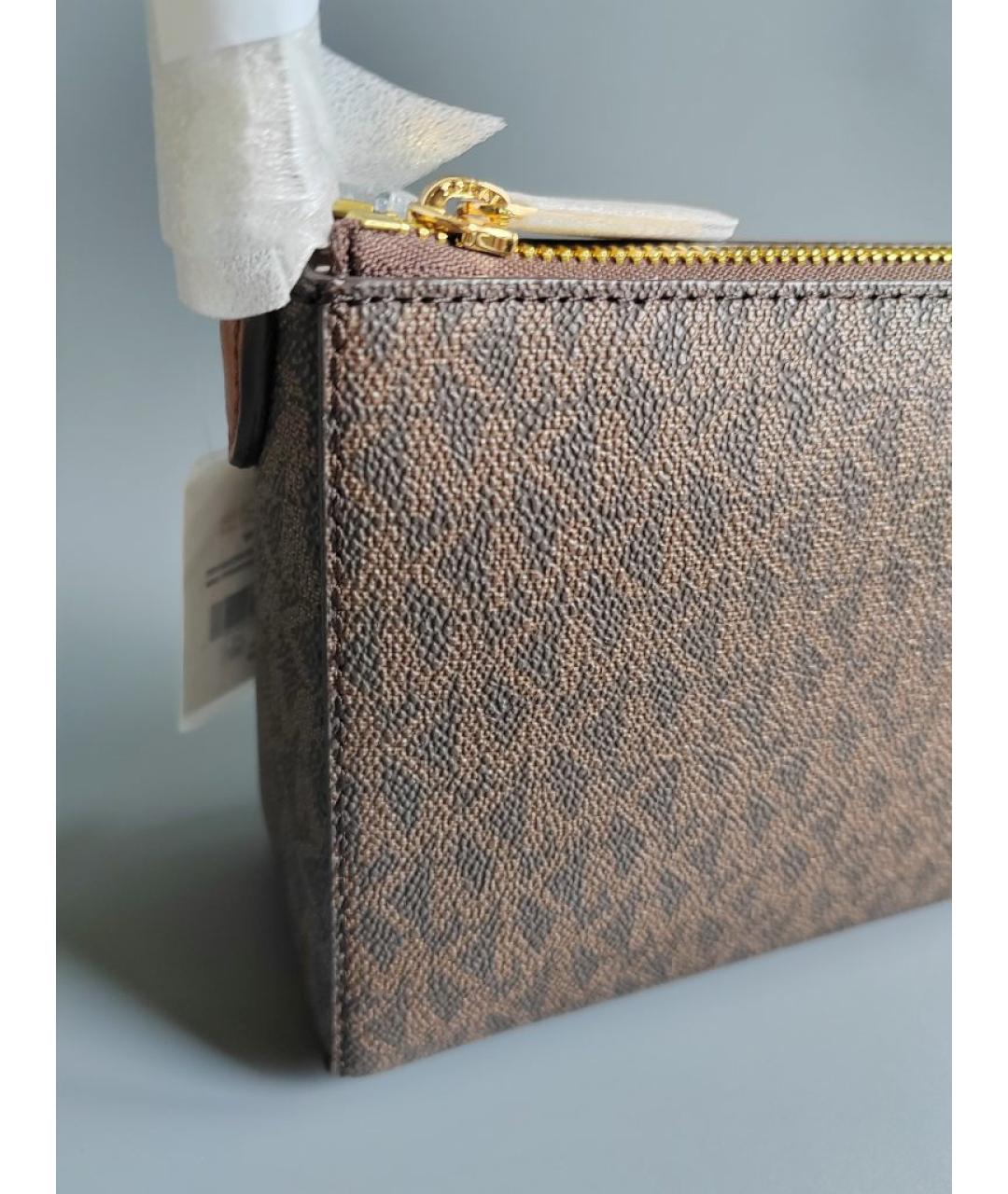 MICHAEL KORS Коричневая сумка с короткими ручками, фото 7