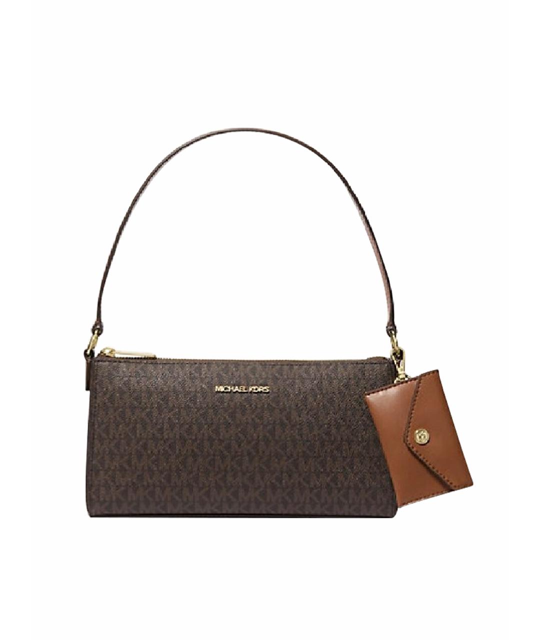 MICHAEL KORS Коричневая сумка с короткими ручками, фото 1