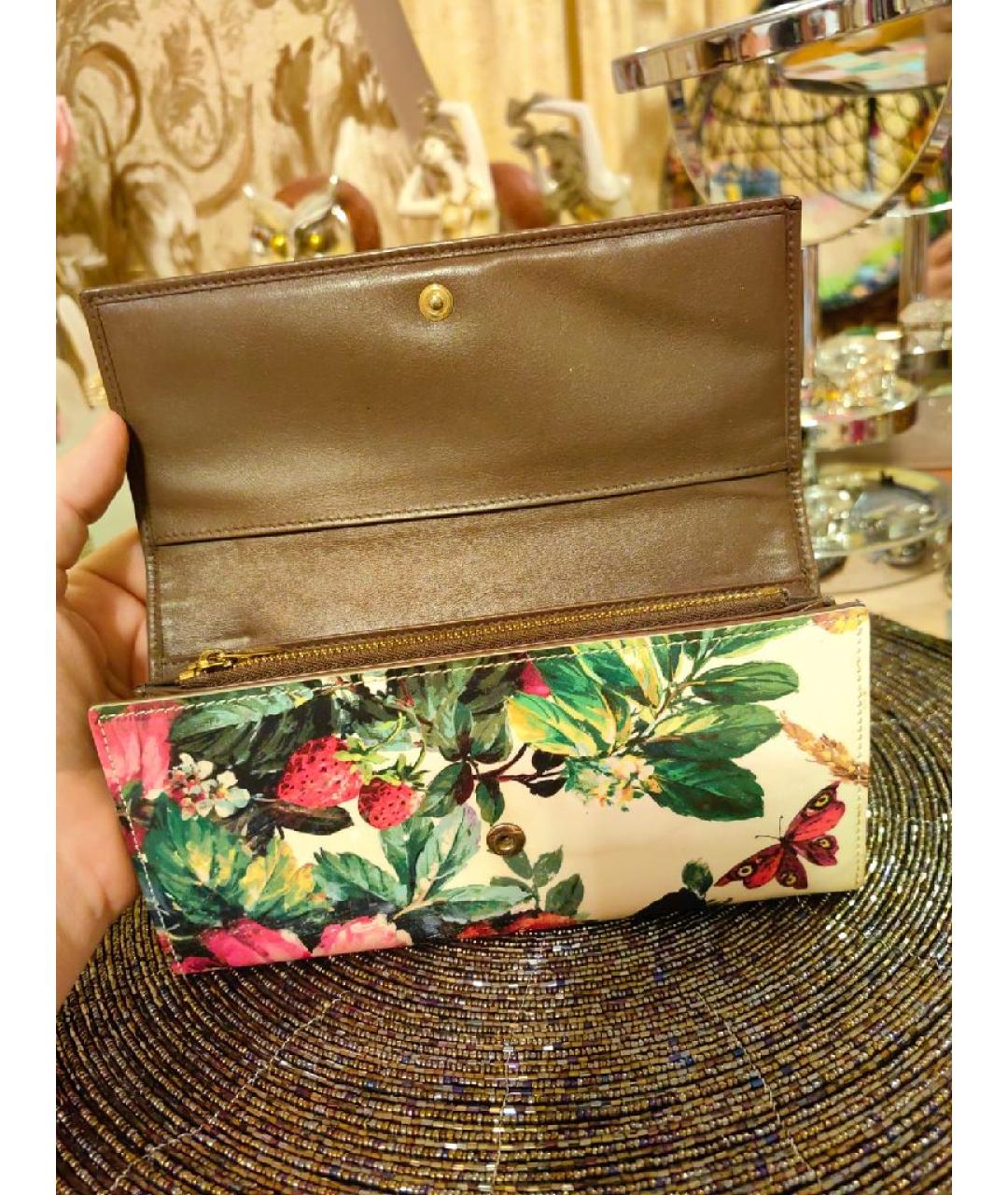 DOLCE&GABBANA Мульти кожаный кошелек, фото 8