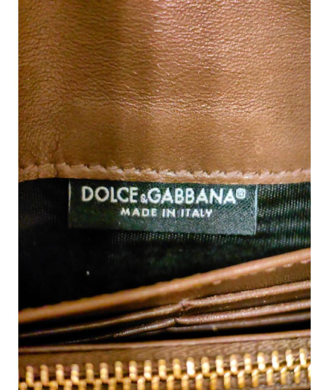 DOLCE&GABBANA Мульти кожаный кошелек, фото 5