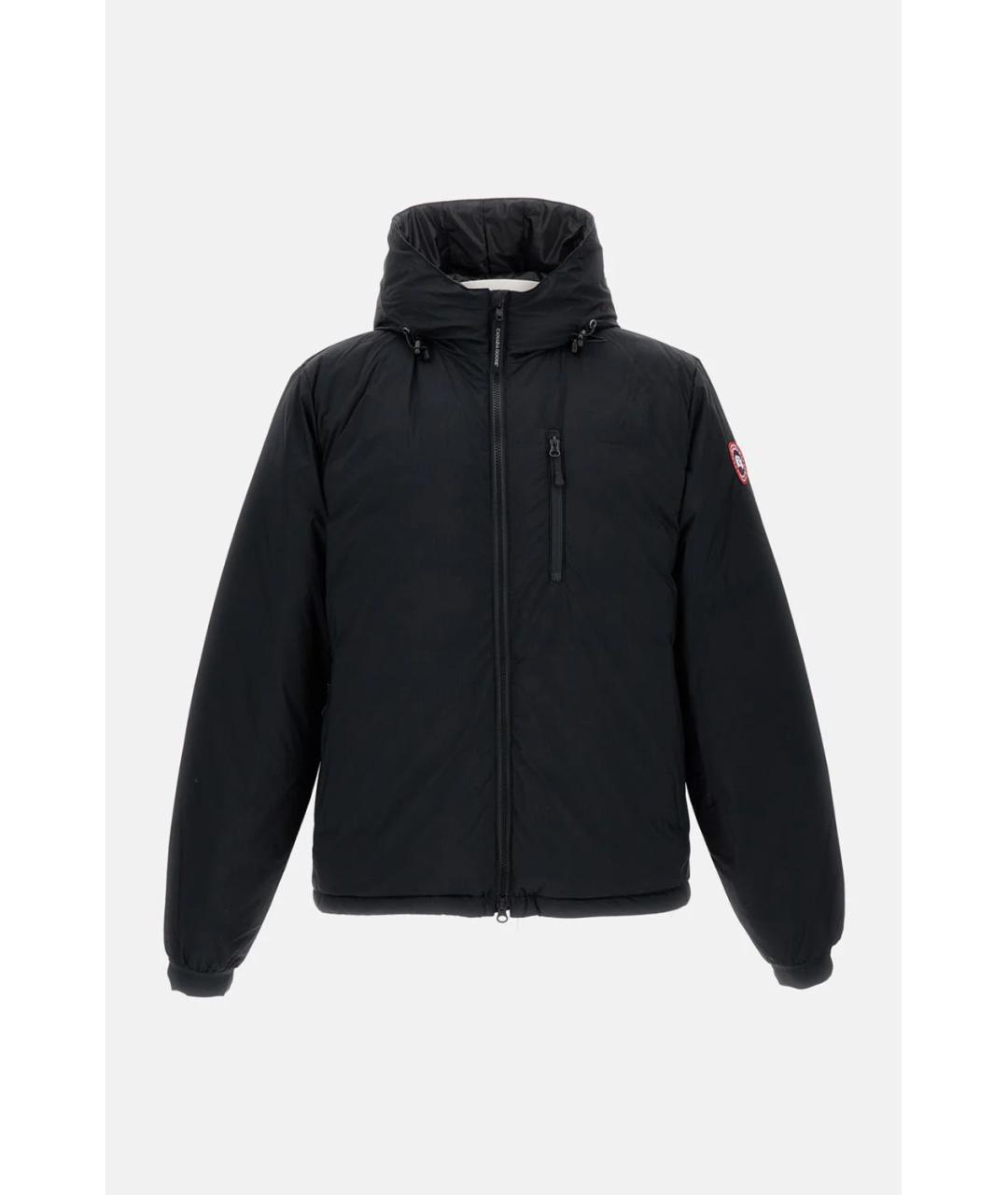 CANADA GOOSE Черная полиамидовая куртка, фото 6