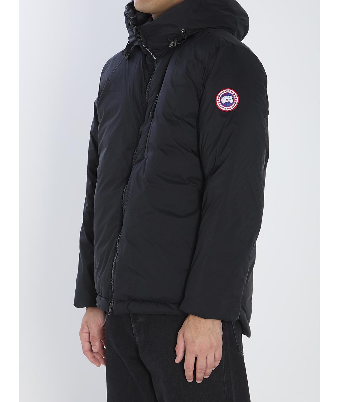 CANADA GOOSE Черная полиамидовая куртка, фото 3