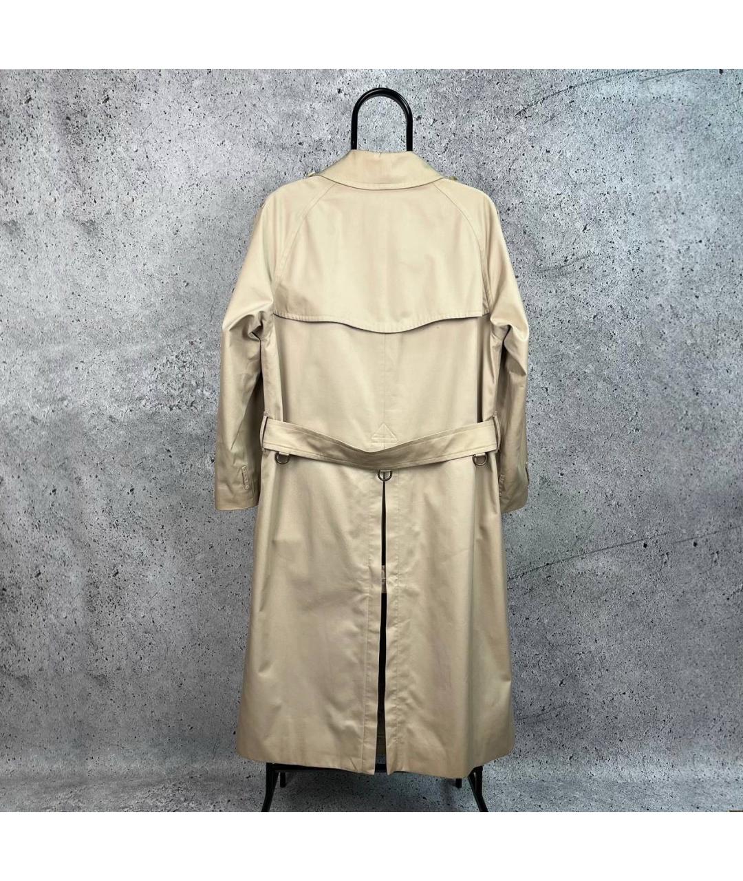 BURBERRY Бежевый тренч / плащ, фото 3