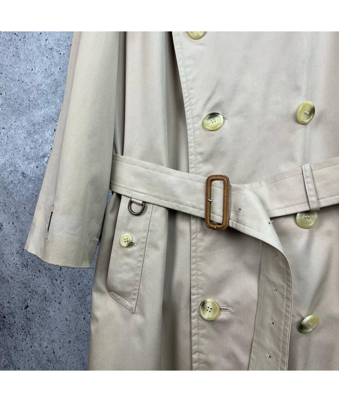 BURBERRY Бежевый тренч / плащ, фото 6