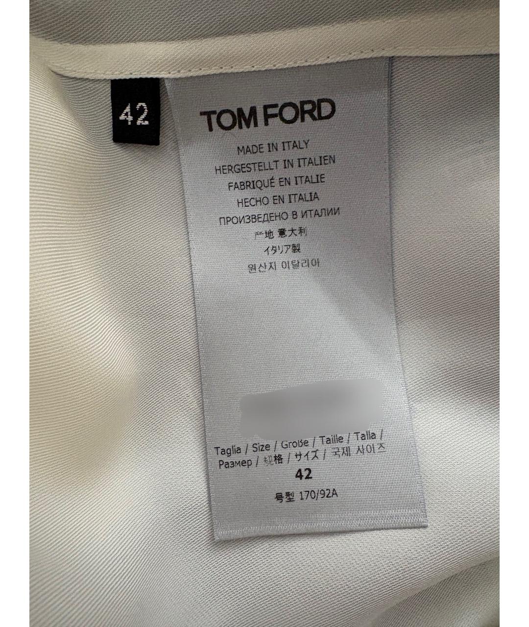 TOM FORD Бежевая рубашка, фото 4