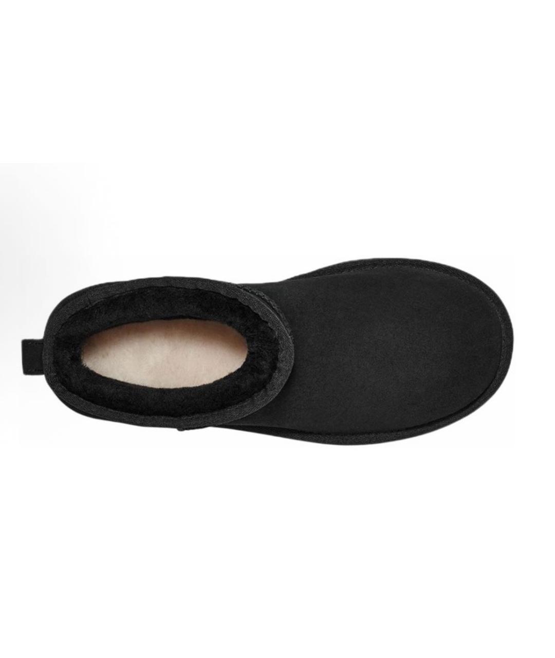 UGG AUSTRALIA Черные замшевые ботинки, фото 2
