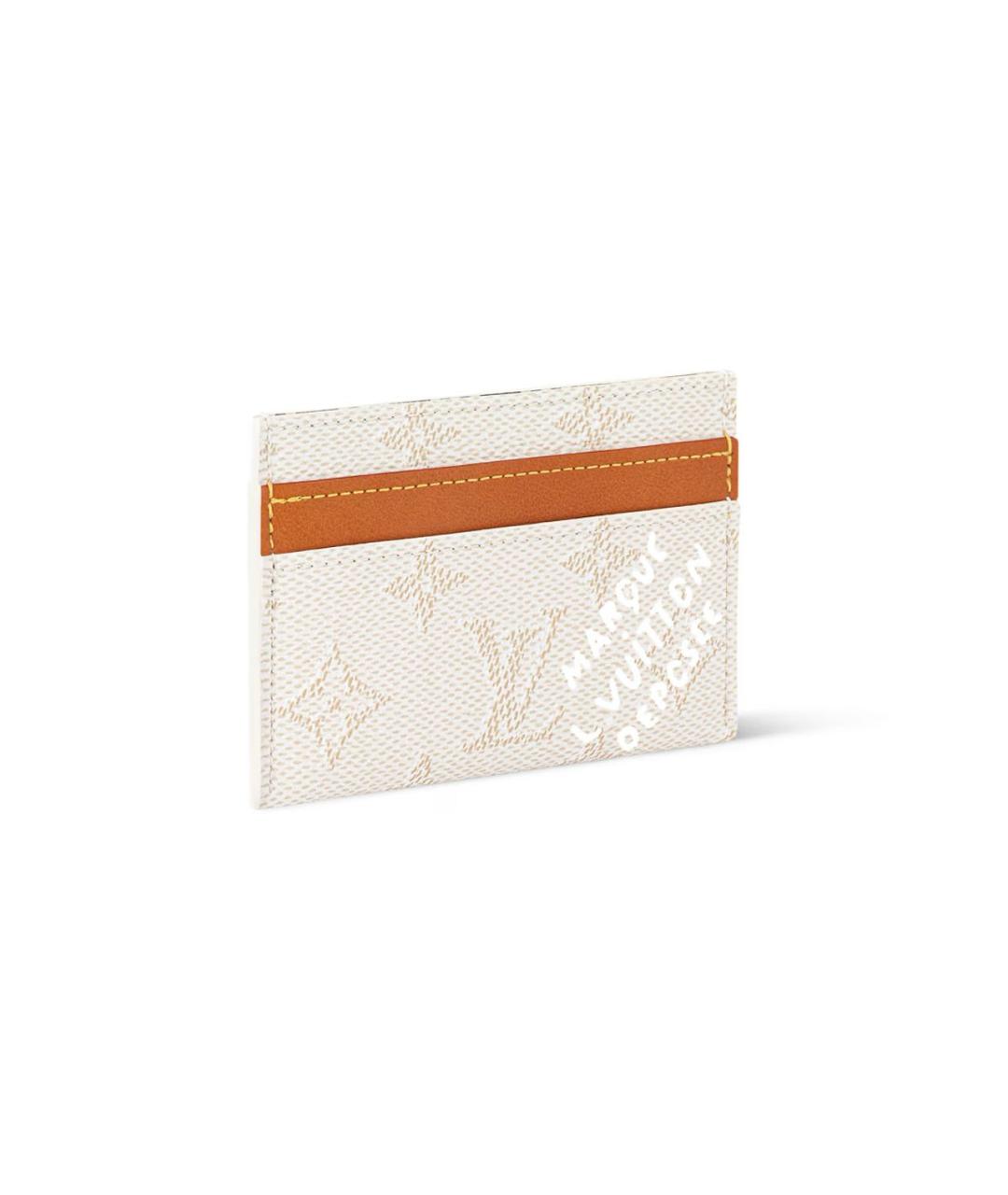 LOUIS VUITTON Белый кардхолдер, фото 2
