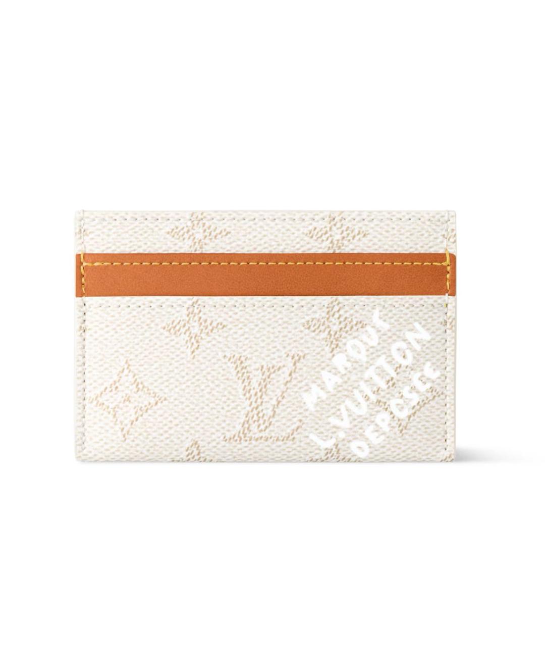 LOUIS VUITTON Белый кардхолдер, фото 5