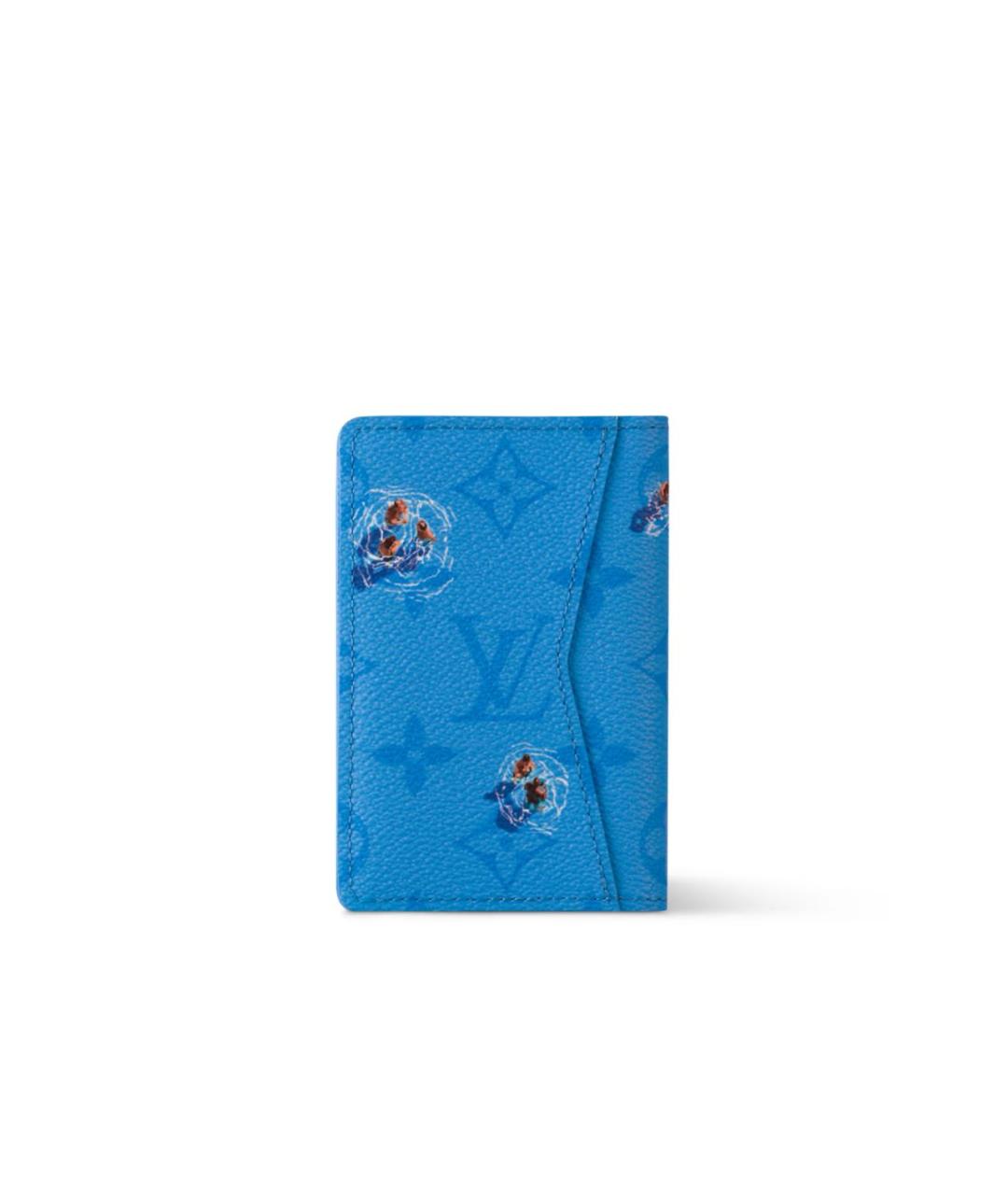 LOUIS VUITTON Синий кардхолдер, фото 4